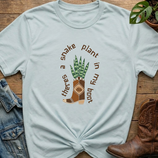 Snake Plant In My Boot